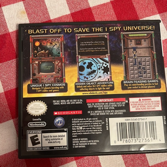 Nintendo DS I SPY Universe game - Picture 2 of 4